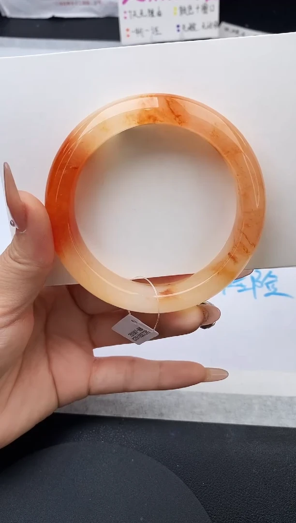 未镶嵌手镯石英质玉w90-HHB61+