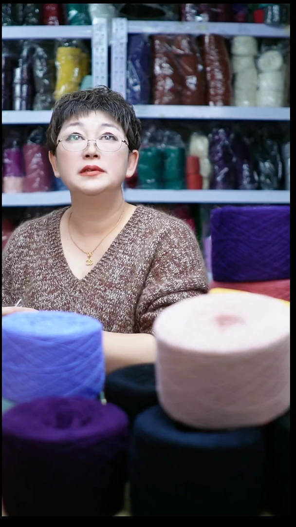 羊绒欢姐编织E229