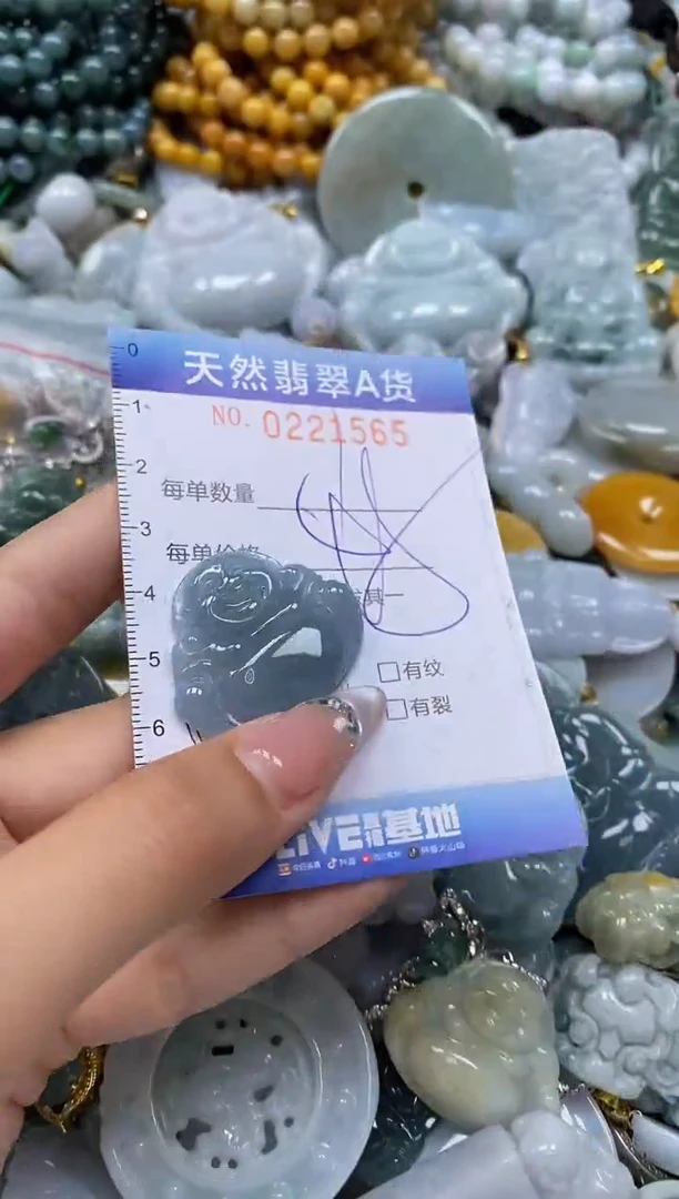 翡翠未镶嵌颈饰闪购0221565