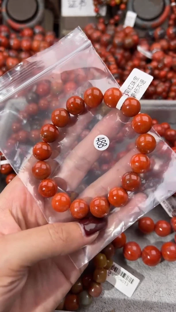 未镶嵌手串南红玛瑙12+