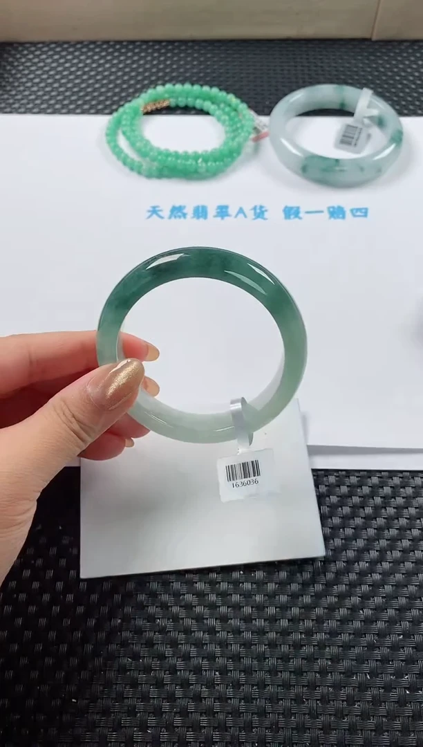 未镶嵌手镯翡翠基地发货H9911 55+