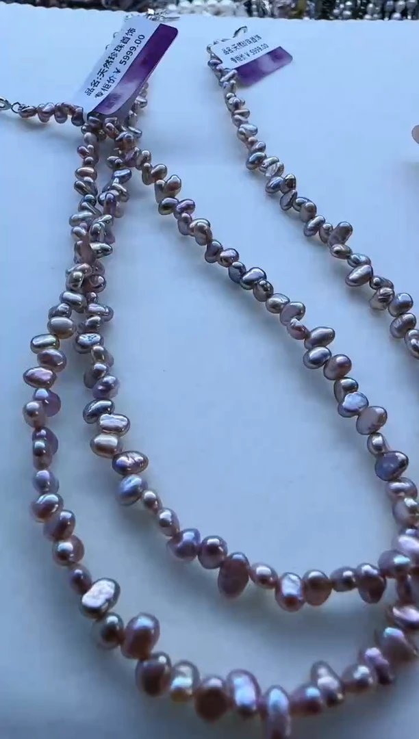 【闪购商品】淡水珍珠项链银S925镶嵌231