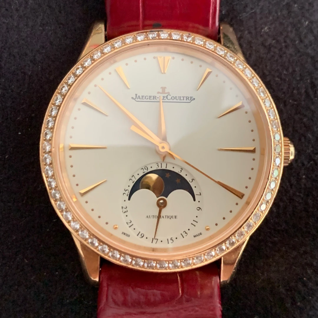 99新 Jaeger-LeCoultre/积家 积家大师1252501 34表径 全金原钻
