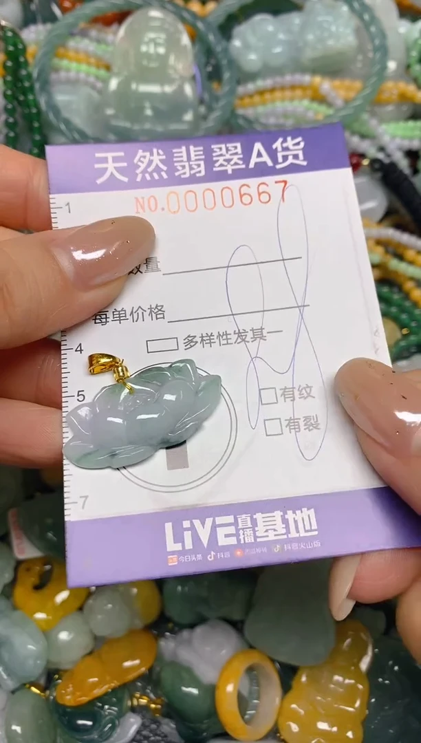颈饰未镶嵌翡翠闪购0000667