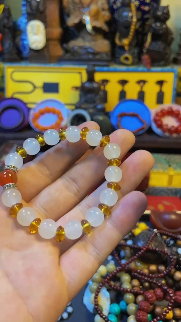 和田玉未镶嵌颈饰溪世甄选主播推荐