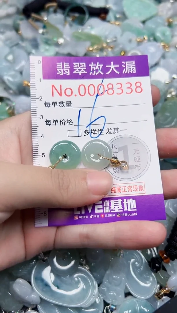 颈饰未镶嵌翡翠8338