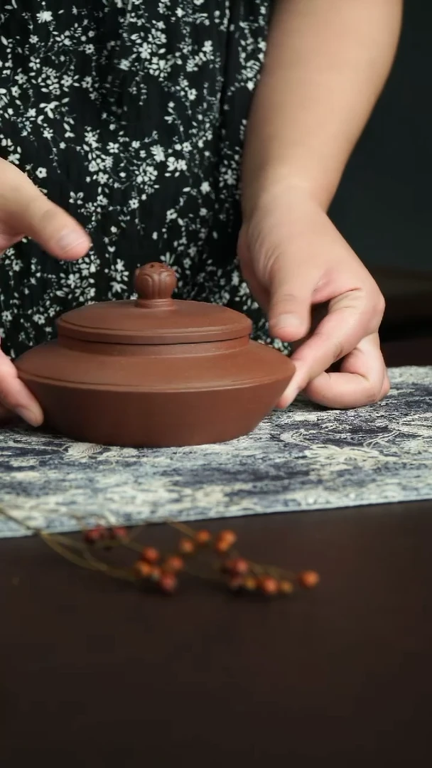 茶杯紫砂23号宜兴紫砂茶叶罐瑕疵