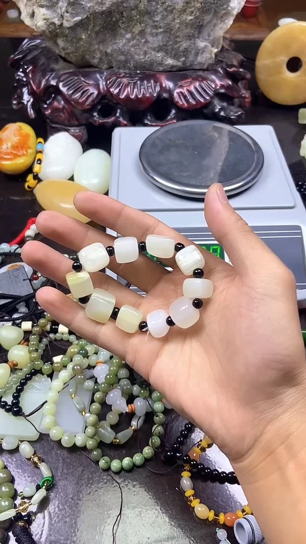 手链未镶嵌和田玉主播推荐！！主播推荐！！