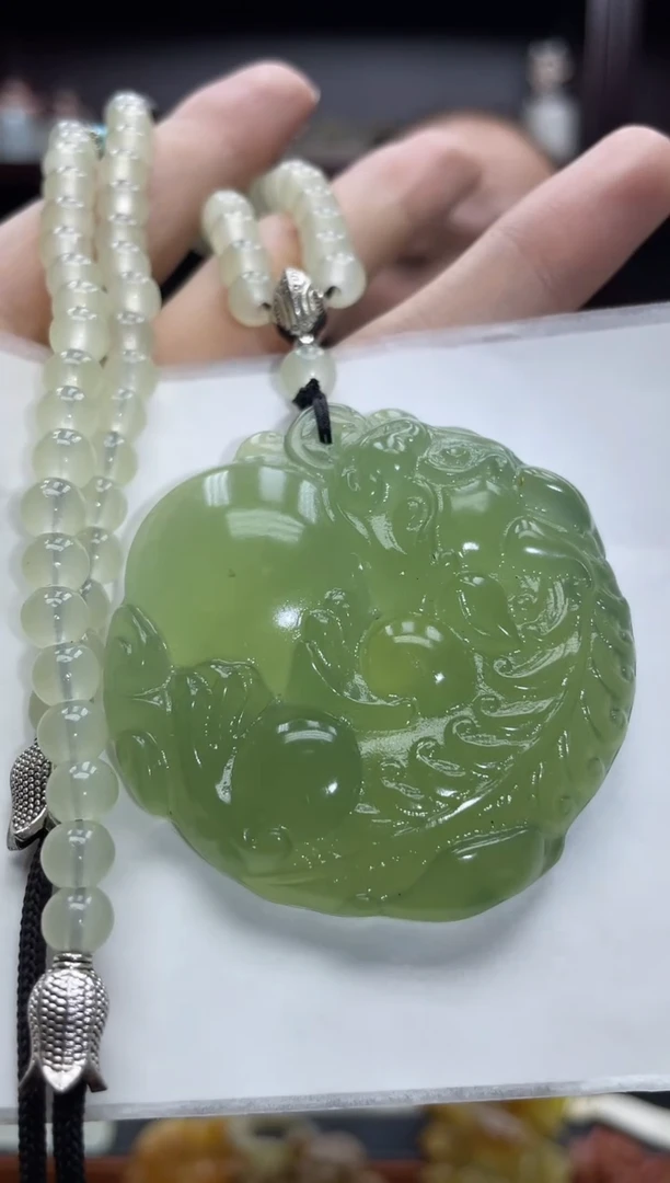 未镶嵌岫玉吊坠·多样性发*货拍一发一
