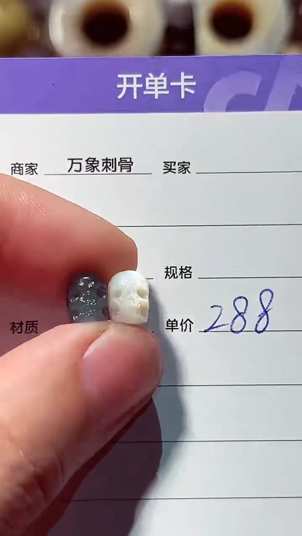 其他贝壳慧*哥骷髅单颗