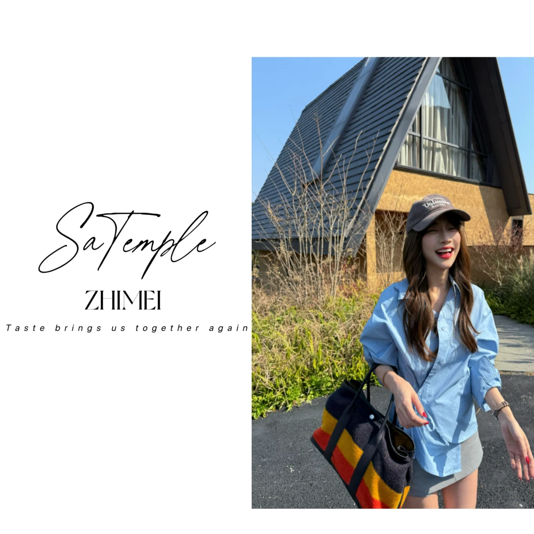 【ZM-SaTEMPLE0】款显瘦上衣设计感夏季休闲时尚秋季 0525