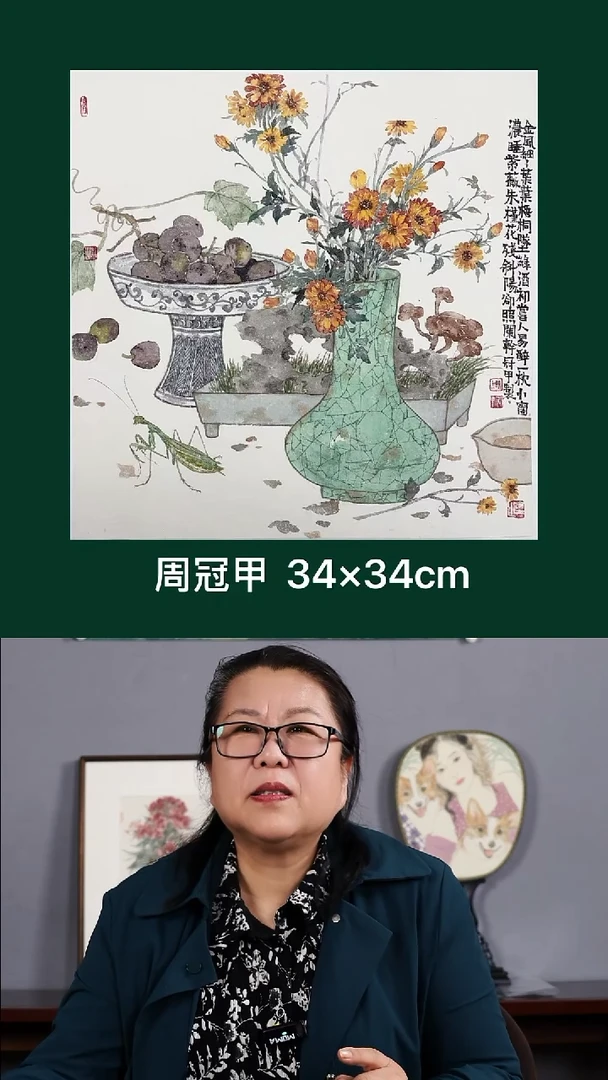 国画老师亲笔手绘1111