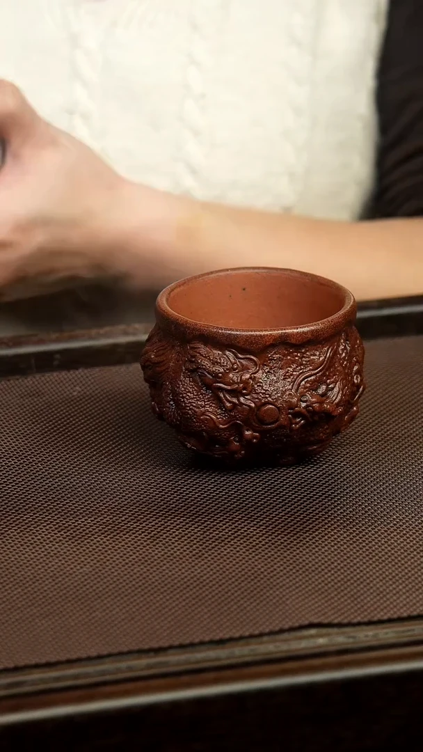 茶杯紫砂原矿紫砂茶具