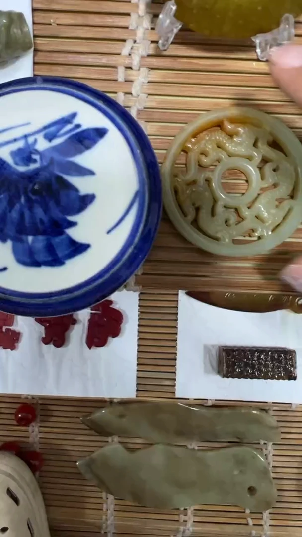 瓷片手工，手绘，瓷器1
