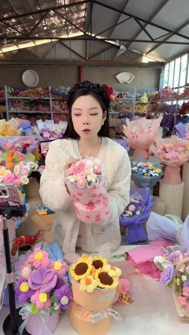 非遗手工花束，孤品清仓！！