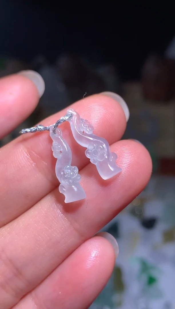 【闪购商品】定制翡翠未镶嵌枯木逢春-350+35