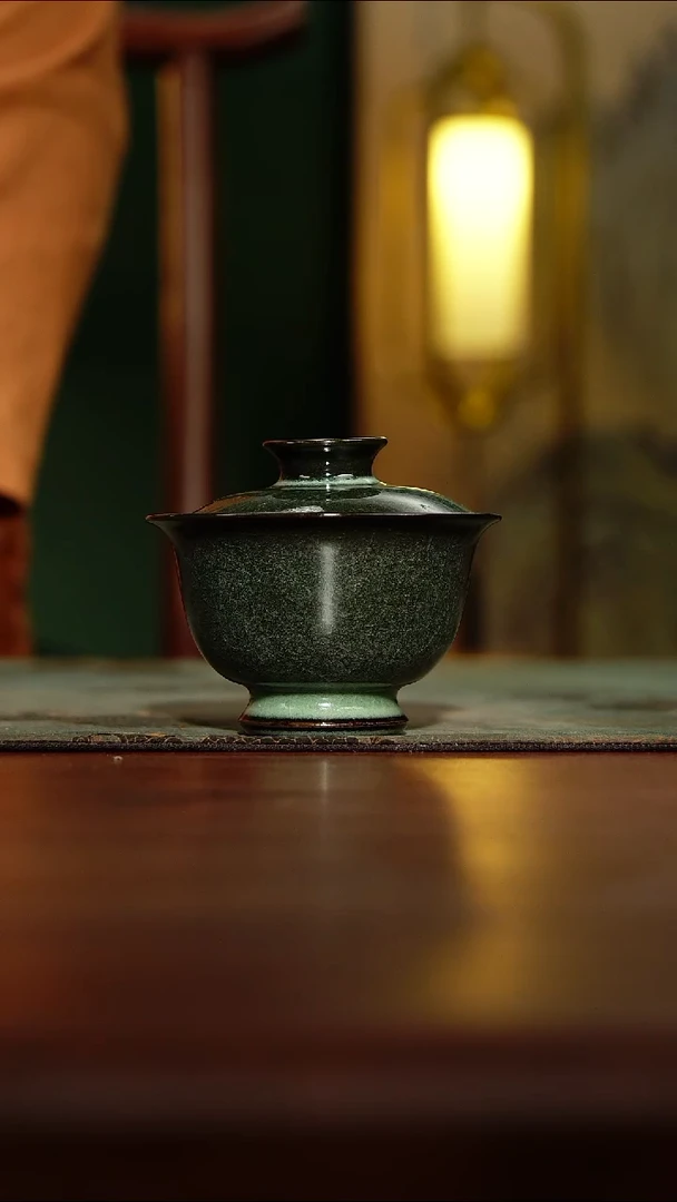 【览古雅韵】二才盖碗