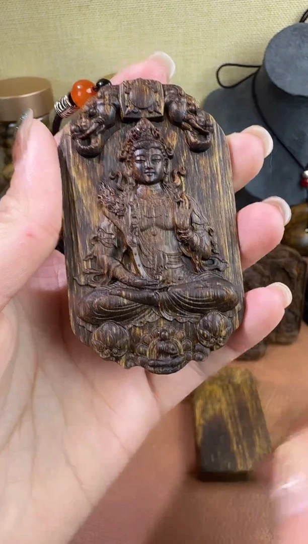 线香如意观音沉香碎料