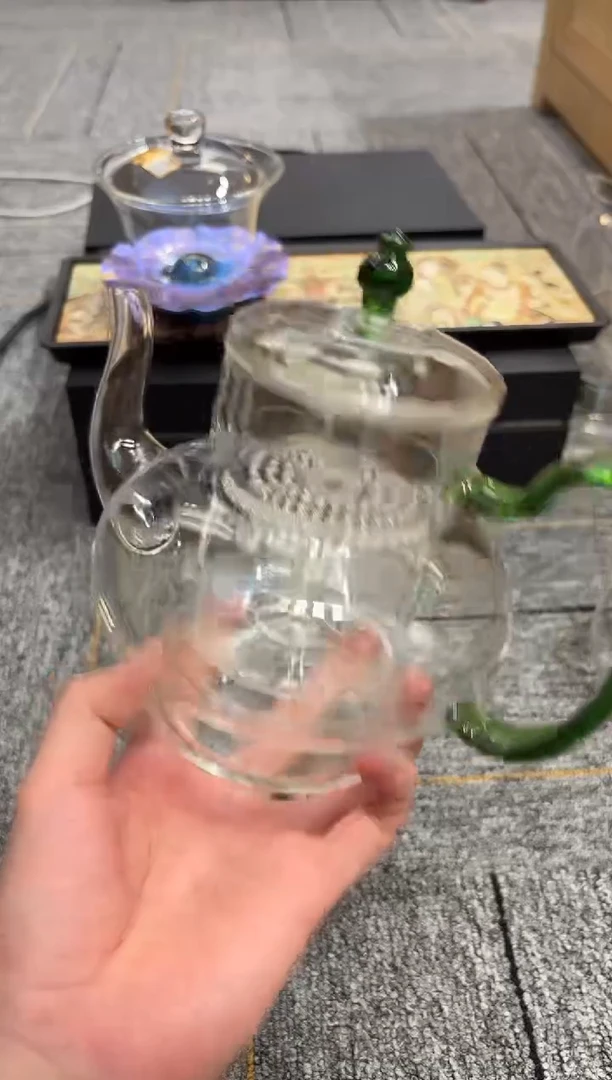 孤品-禾器-宫灯壶-湖绿色-无包装