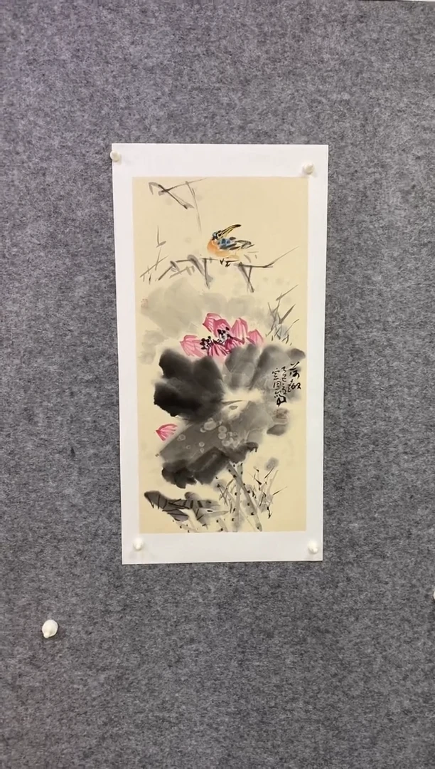 国画尚定固国画作品