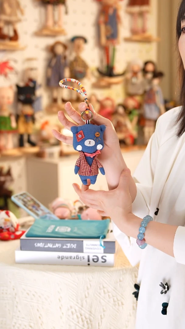 棉福利款—蓝色布丁熊