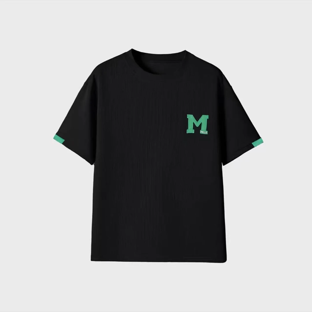 102宽松青少年T恤美式韩版印花夏季通用短袖