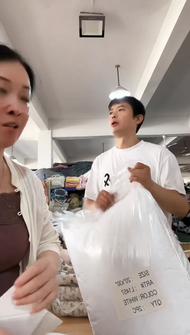 长绒棉A16 枕芯50*76发一对