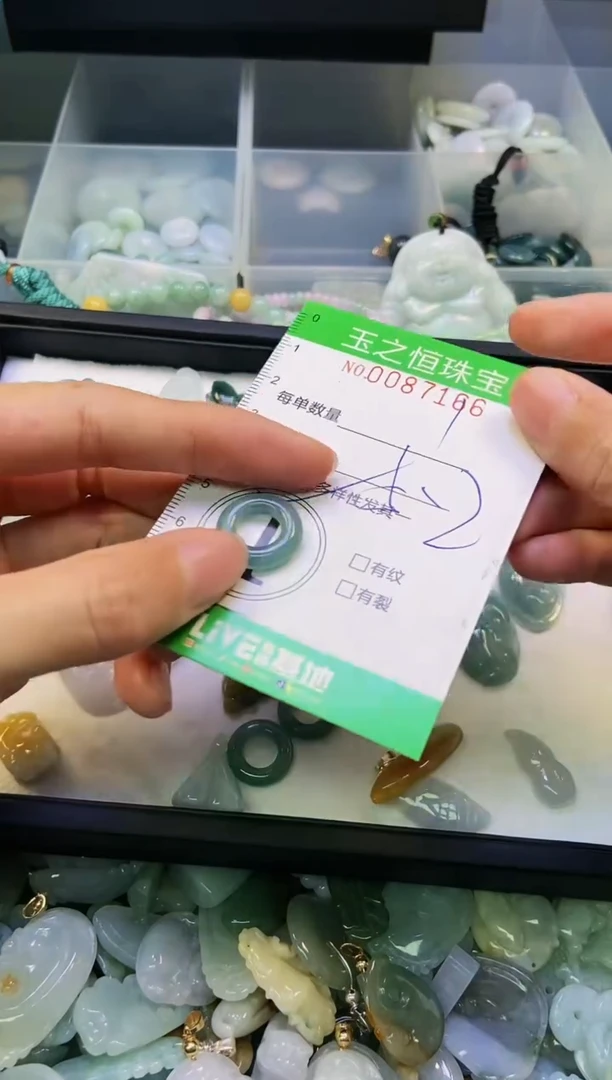 翡翠未镶嵌颈饰闪购0087166多样性发其一