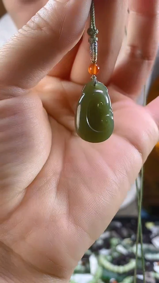 和田玉未镶嵌颈饰多样性发货，拍一发一