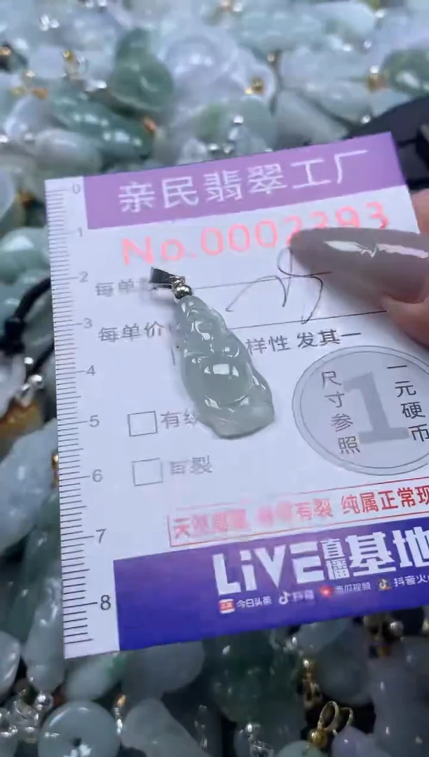 颈饰未镶嵌翡翠2393