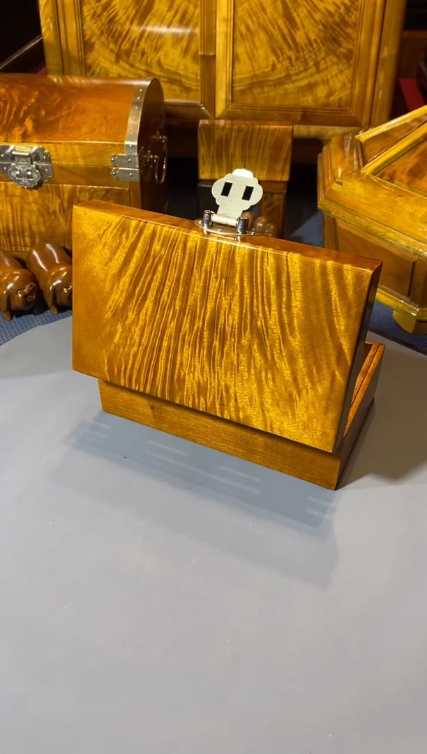 金丝楠小叶桢楠 盒子 20cm首饰盒