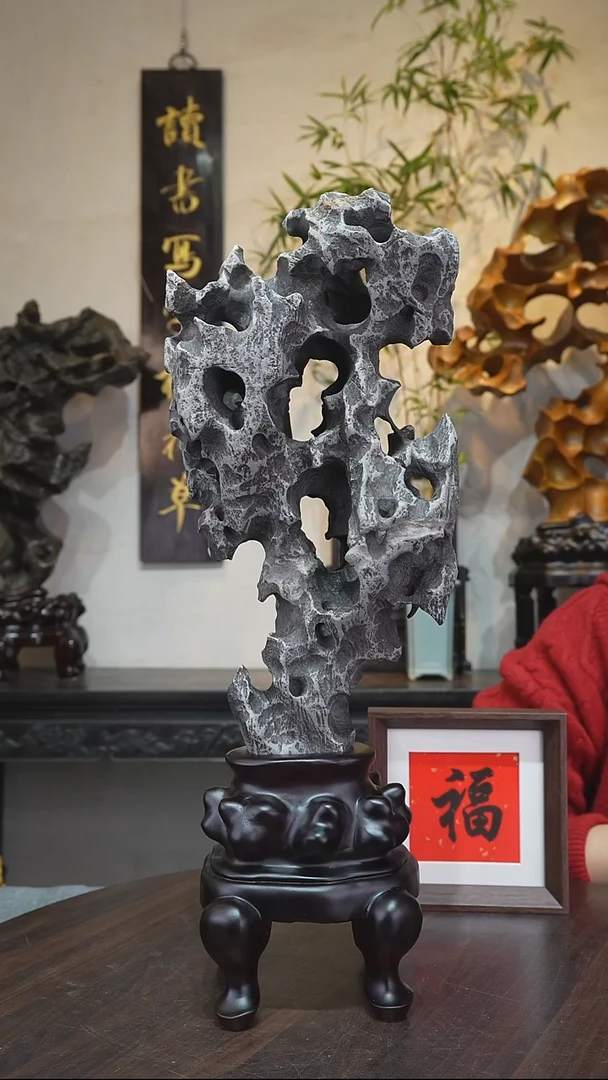 石材太湖石家居摆件