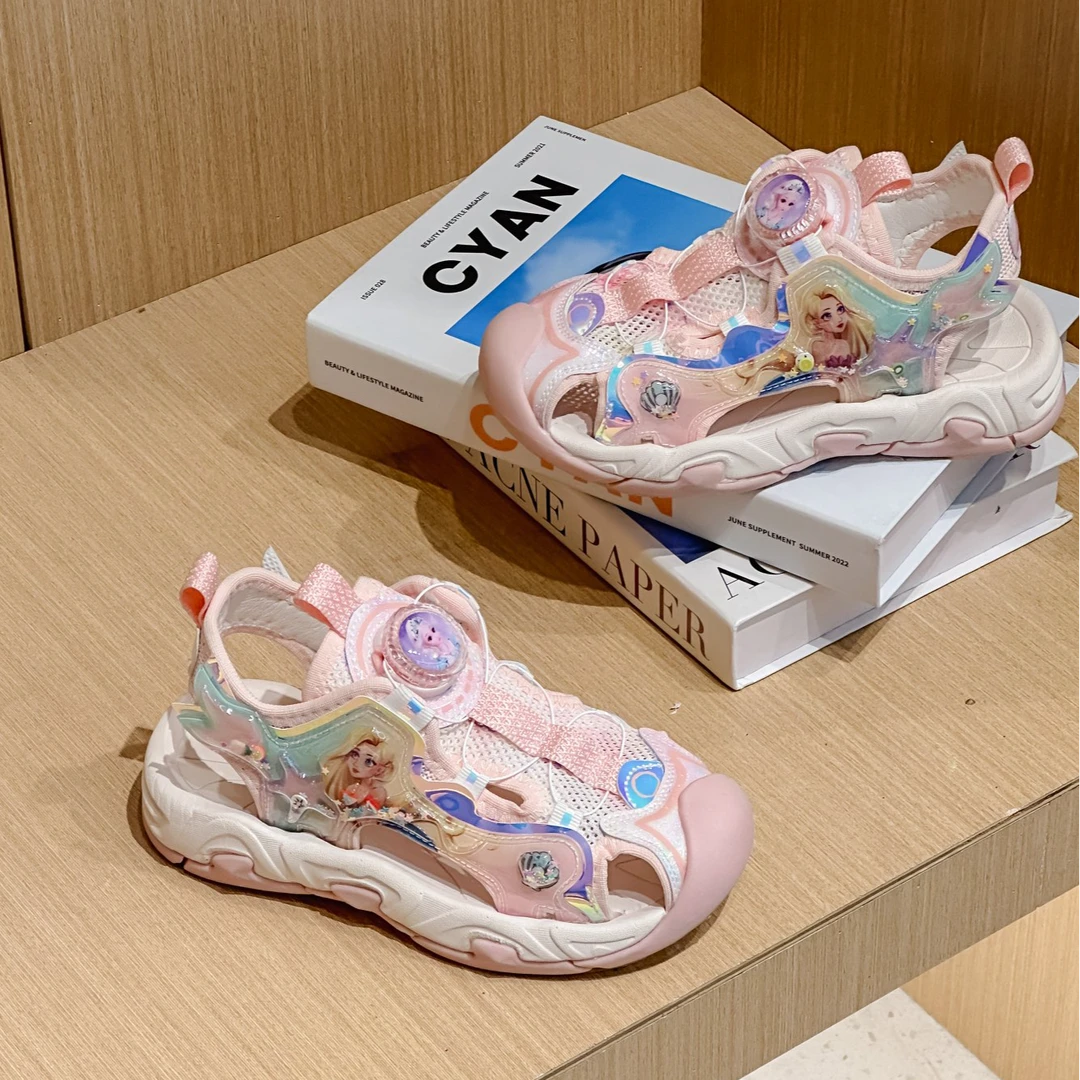 夏款两色休闲凉鞋珍珠蓝/珍珠粉 2199