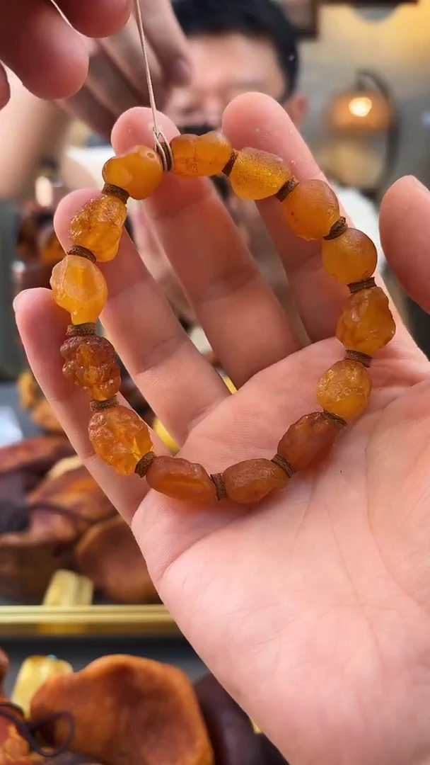 未镶嵌琥珀手串手串