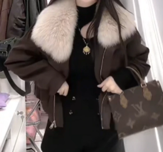 2025冬季时尚潮流百搭精品女装珍G313