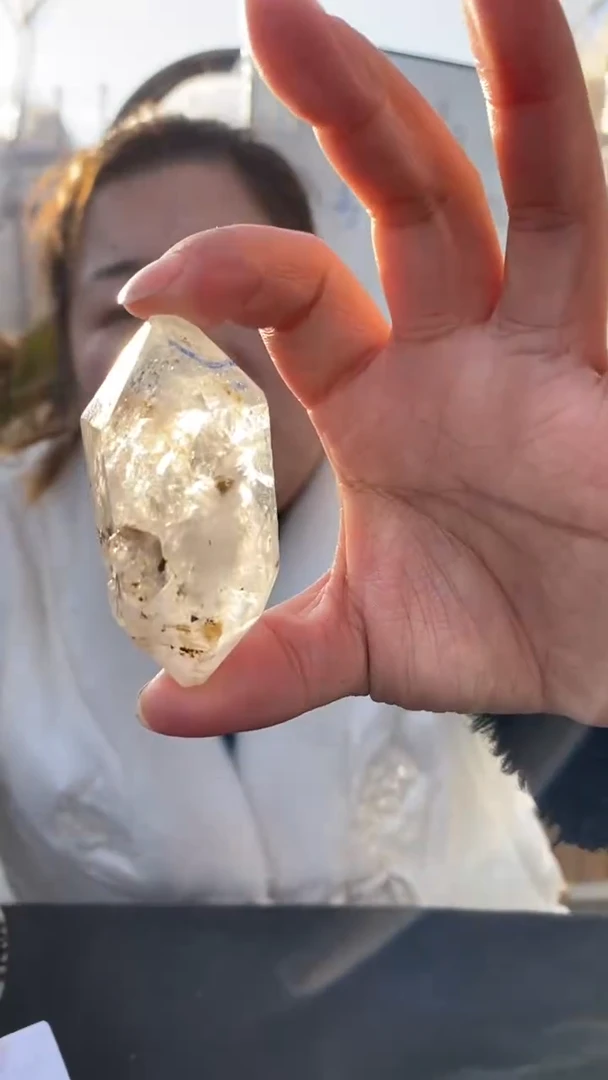 【闪购商品】水晶原石未镶嵌水胆原石DD296