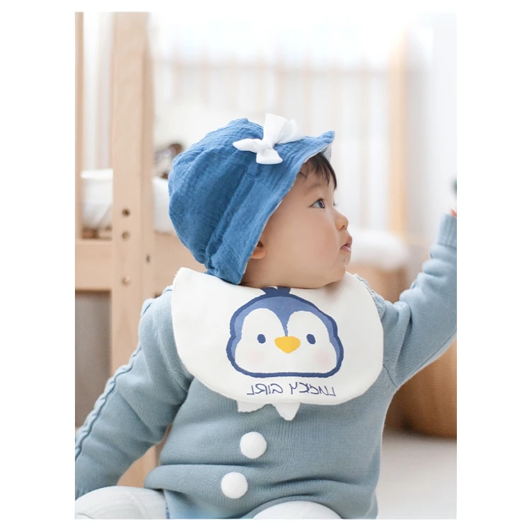 婴儿口水巾宝宝防水围嘴四季款围兜新生儿吐奶巾口水巾专拍