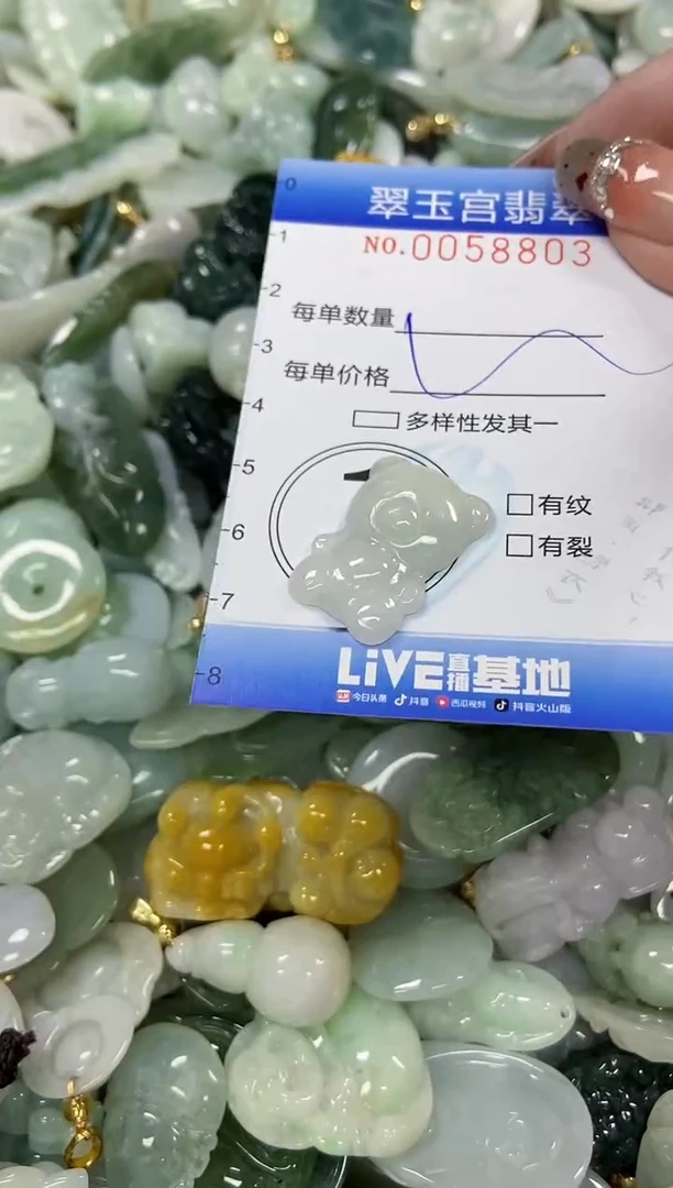 【闪购商品】翡翠颈饰未镶嵌商品0058803