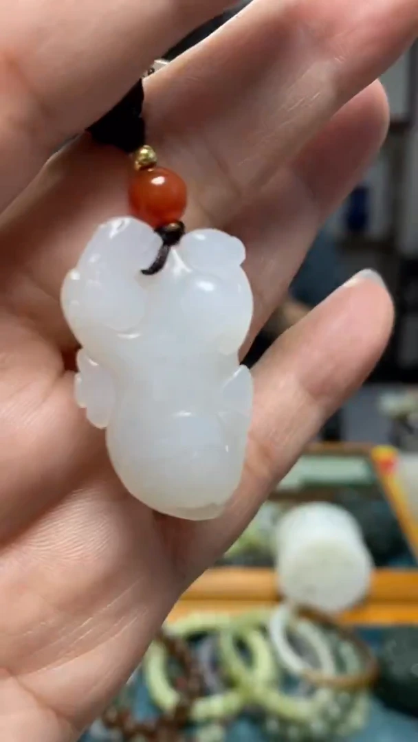 颈饰未镶嵌和田玉8