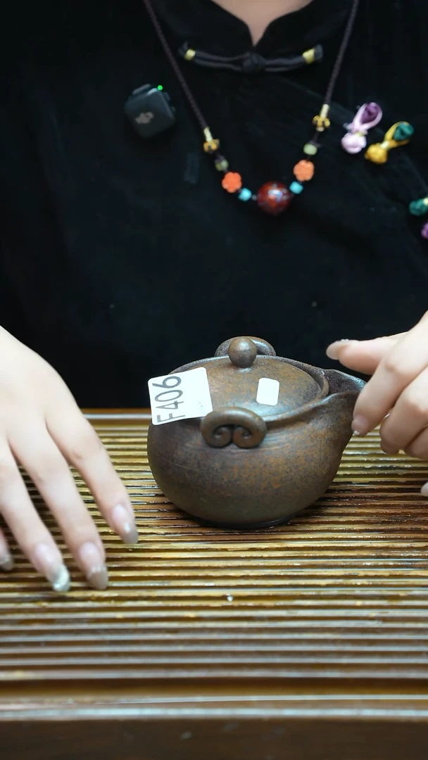 粗陶手工手做茶具