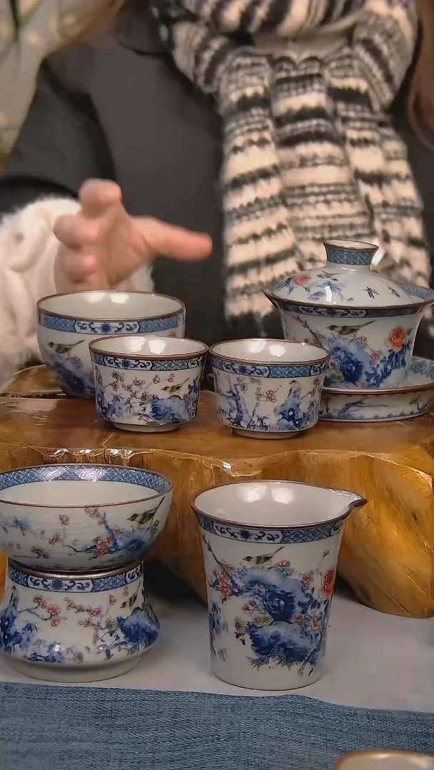 【闪购商品】简装家用款6件套 陶瓷家用茶具系列