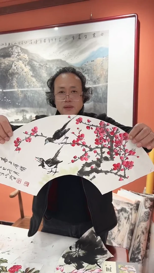 国画李火庆/国画/花鸟