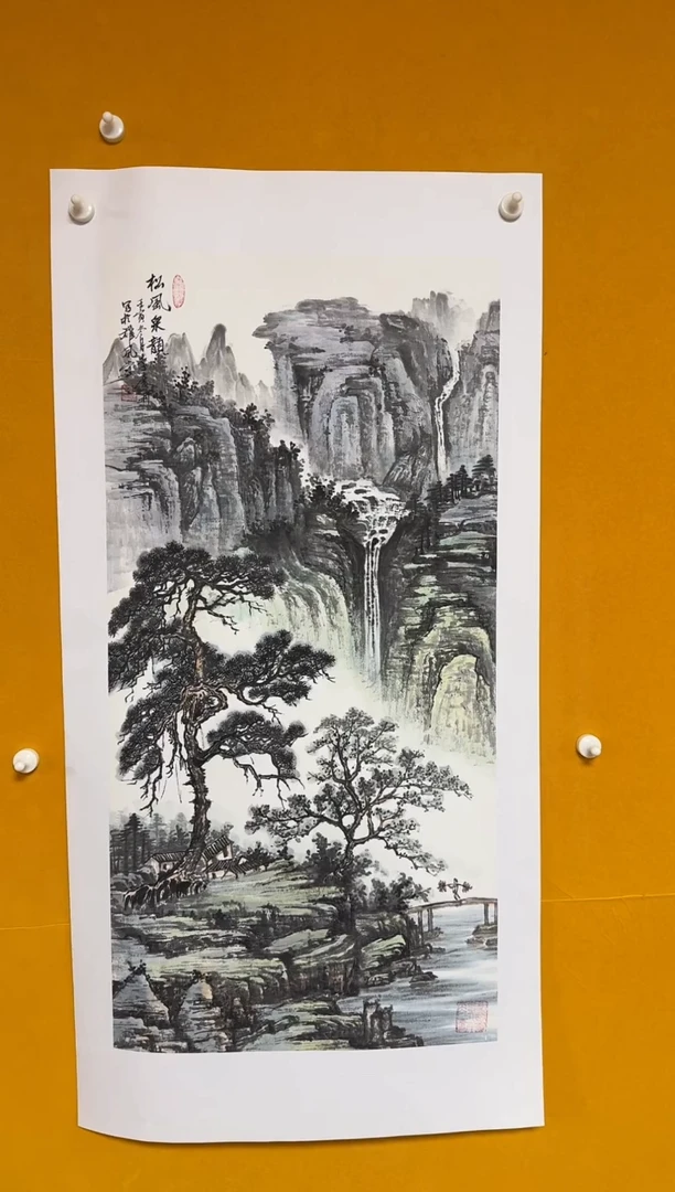 国画雄风堂书画作品