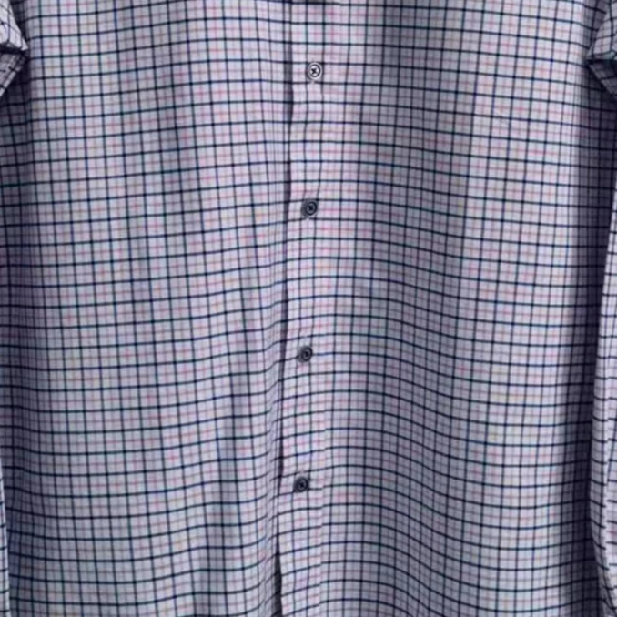 衬衫男士衬衣长袖格子时尚休闲简约百搭