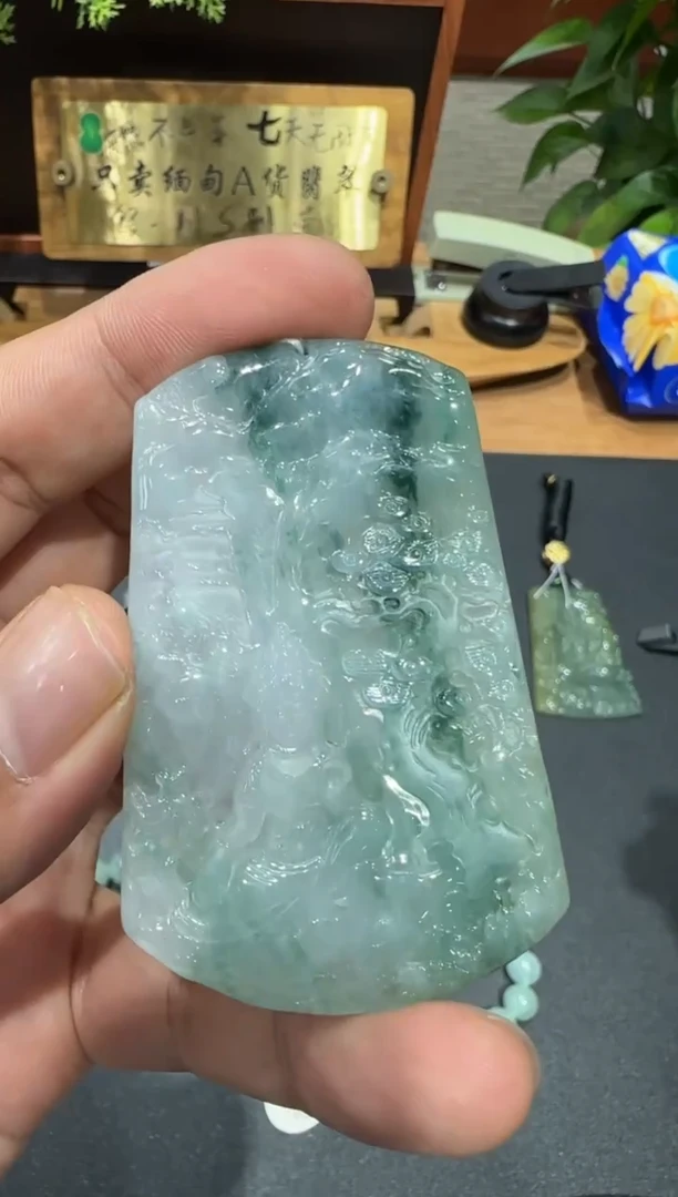 未镶嵌挂件翡翠A货翡翠多样性孤品