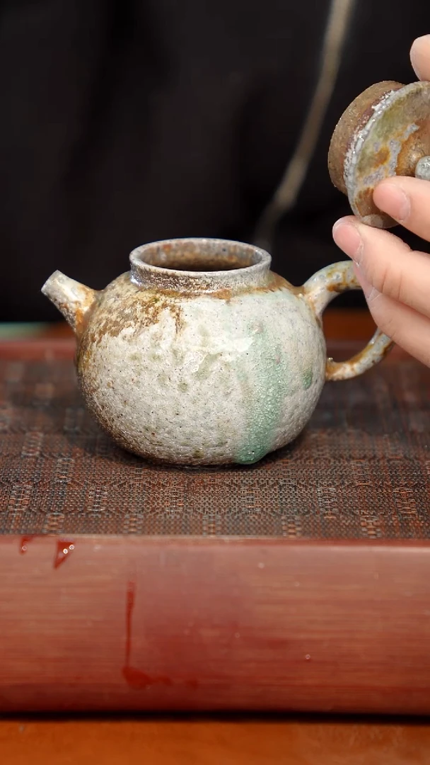 陶瓷奢瓷/瑞寅柴烧茶器（壶）141瑕疵