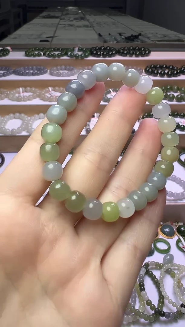手串未镶嵌和田玉25号链接