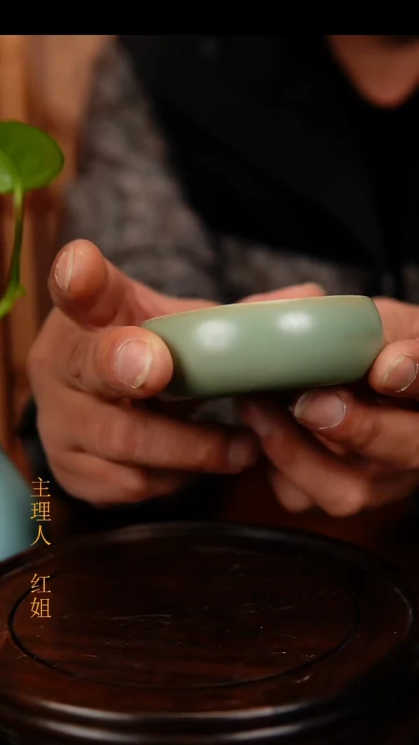 瓷片原产地原矿釉汝瓷