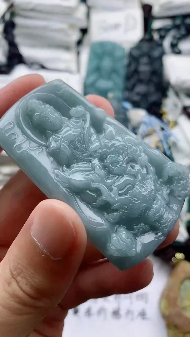 翡翠未镶嵌颈饰888