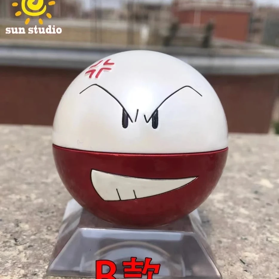 《云上模玩GK》太阳工作室 宝可梦雷电球顽皮蛋图鉴进化 树脂雕像